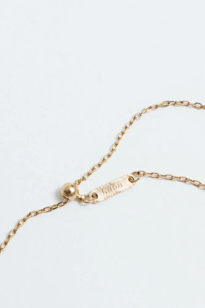 Jewelry - Iridescent Sea Urchin Pendant Necklace - CAPA DESIGN LLC