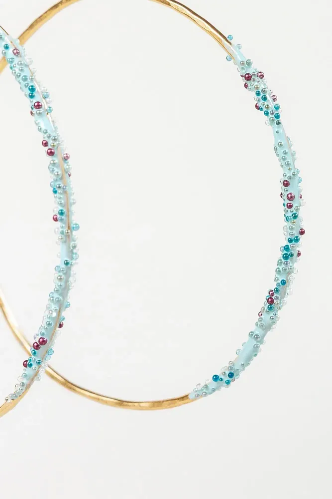 Jewelry - Light M Hoop Earrings - CAPA DESIGN LLC