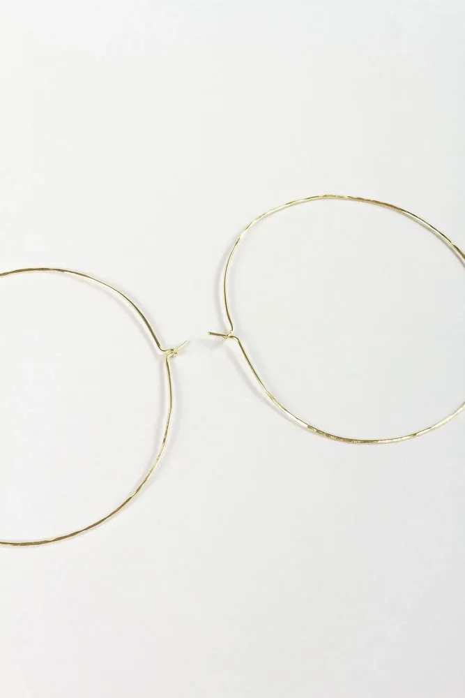 Jewelry - Light L Hoop Earrings - CAPA DESIGN LLC