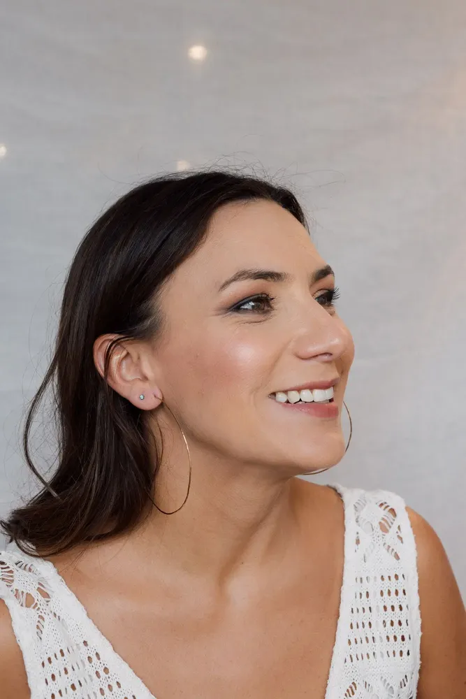 Jewelry - Light L Hoop Earrings - CAPA DESIGN LLC