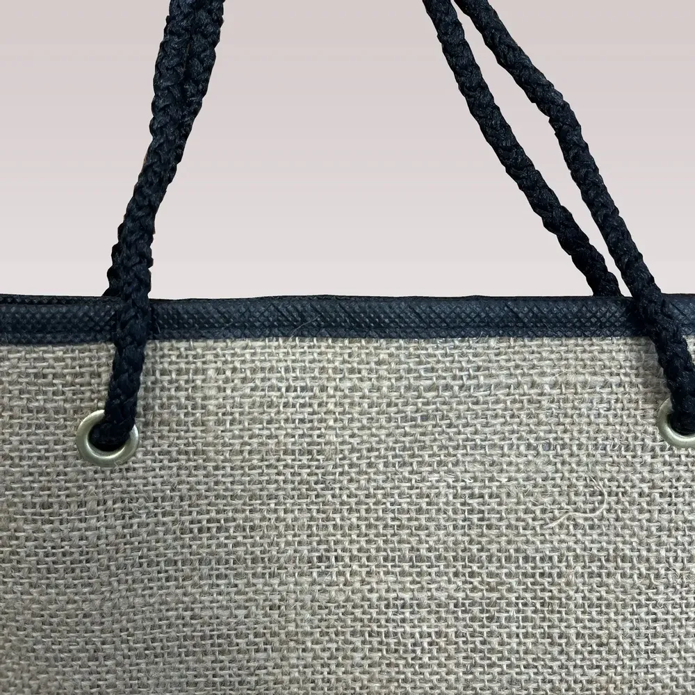 Sacs et cabas - Sac Toile de Jute - LE SAC PUB SUR MESURE BY AIRIPLAST