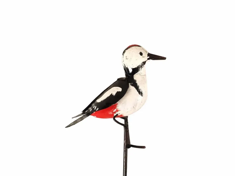 Accessoires de déco extérieure - Sculpture Métal Recyclé tuteur pic epeiche - TERRE SAUVAGE