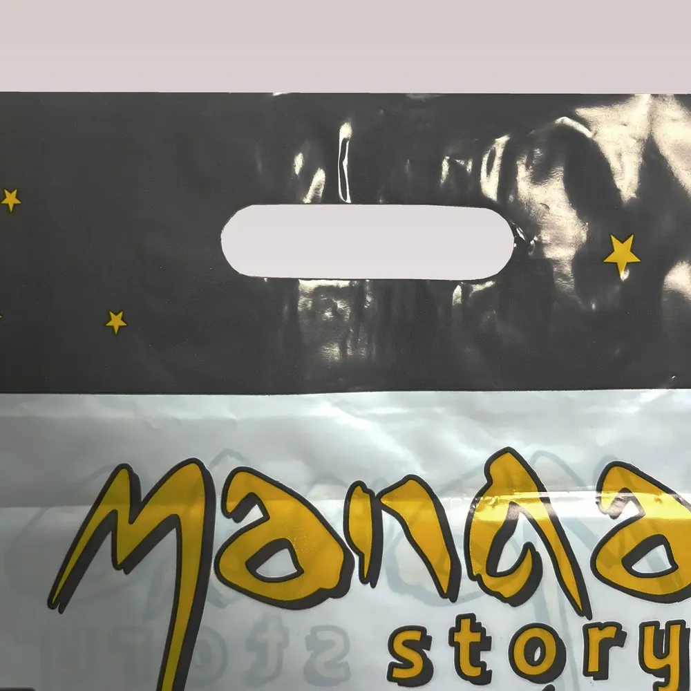 Sacs et cabas - Sac Poignées Découpées Renforcées - LE SAC PUB SUR MESURE BY AIRIPLAST