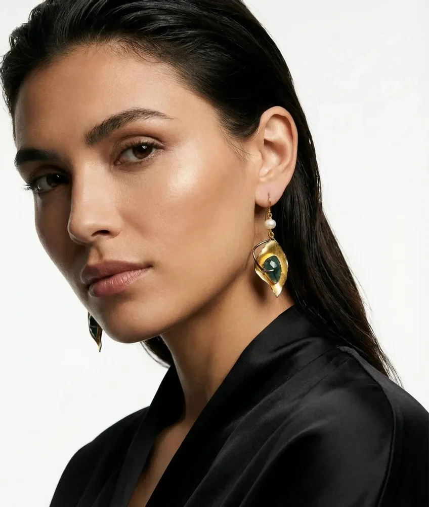 Jewelry - Jardin Earrings - V UNIQUENESS FINE GREEK JEWELRY