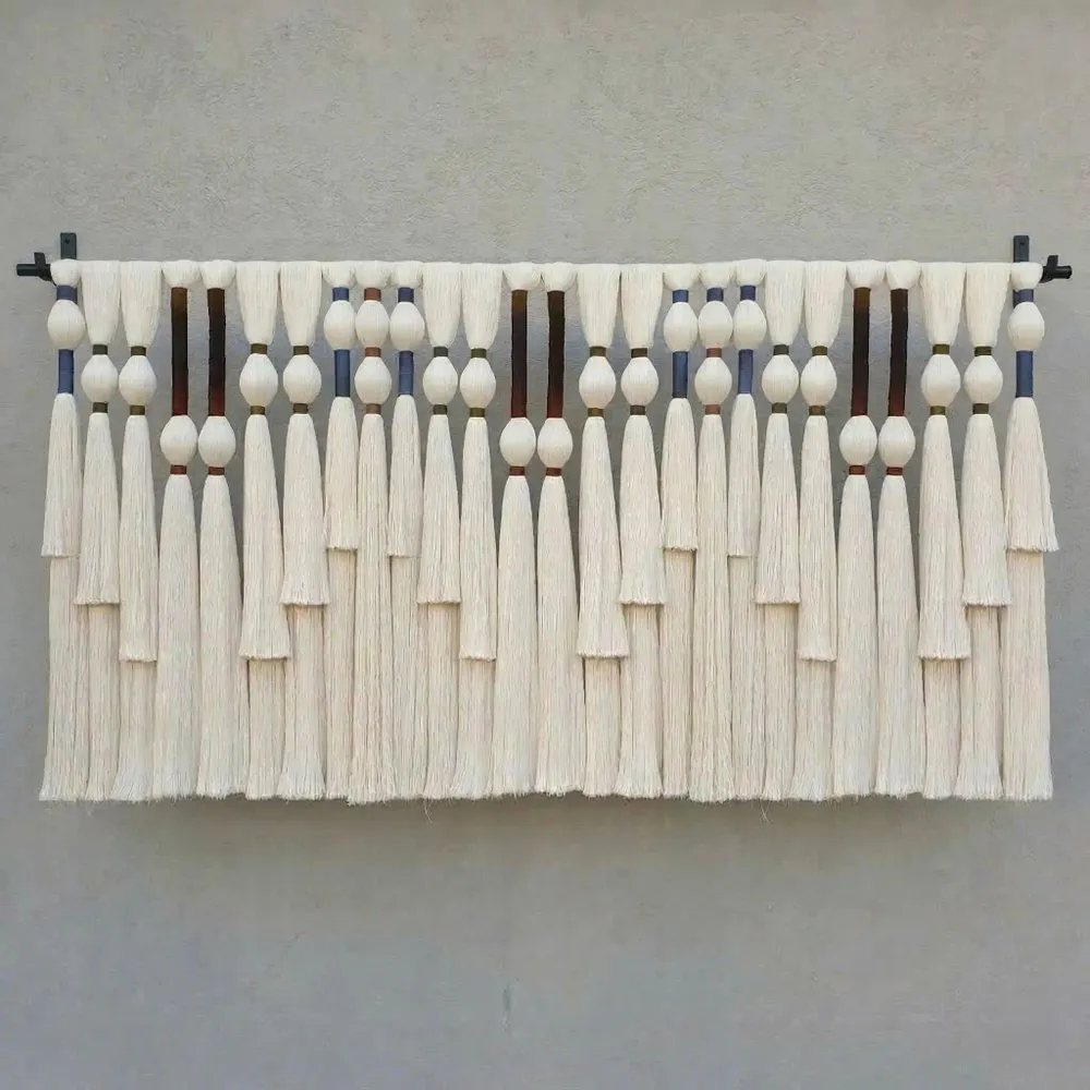 Other wall decoration - Texture & Rhythm: Handmade Giant Macrame Wall Decor - SARMAL DESIGN