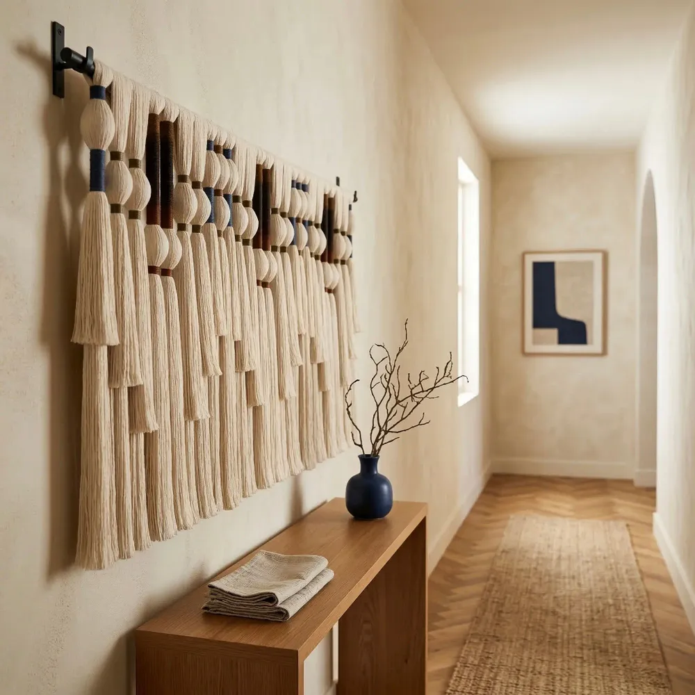 Other wall decoration - Texture & Rhythm: Handmade Giant Macrame Wall Decor - SARMAL DESIGN