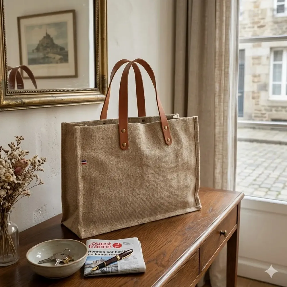 Sacs et cabas - Sac en Lin - LE SAC PUB SUR MESURE BY AIRIPLAST