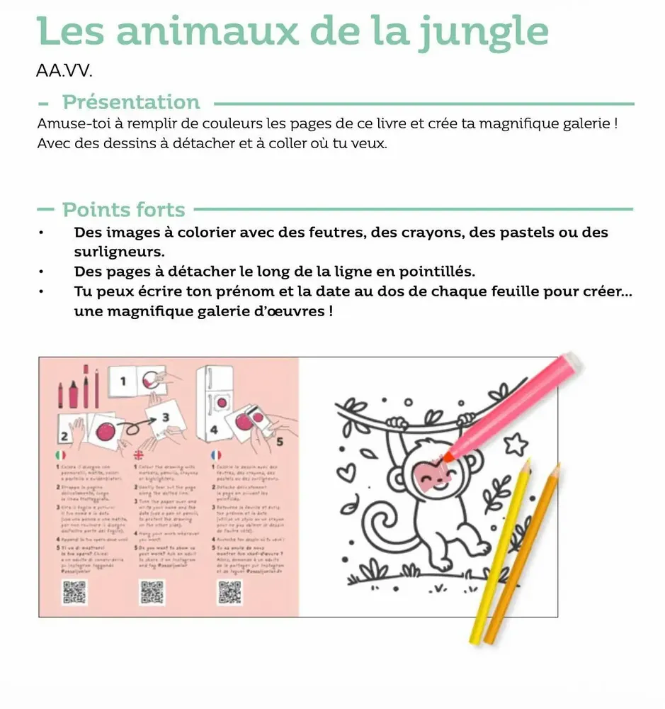 Loisirs créatifs pour enfant - LET'S COLOUR - PICTO COLORIAGE 3ANS - MYMOCHI BY NICI