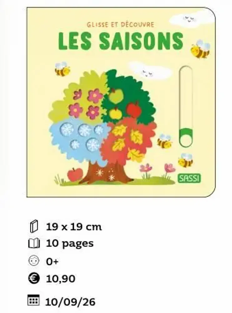 Loisirs créatifs pour enfant - NEW! Glisse & Découvre - Les Saisons - MYMOCHI BY NICI