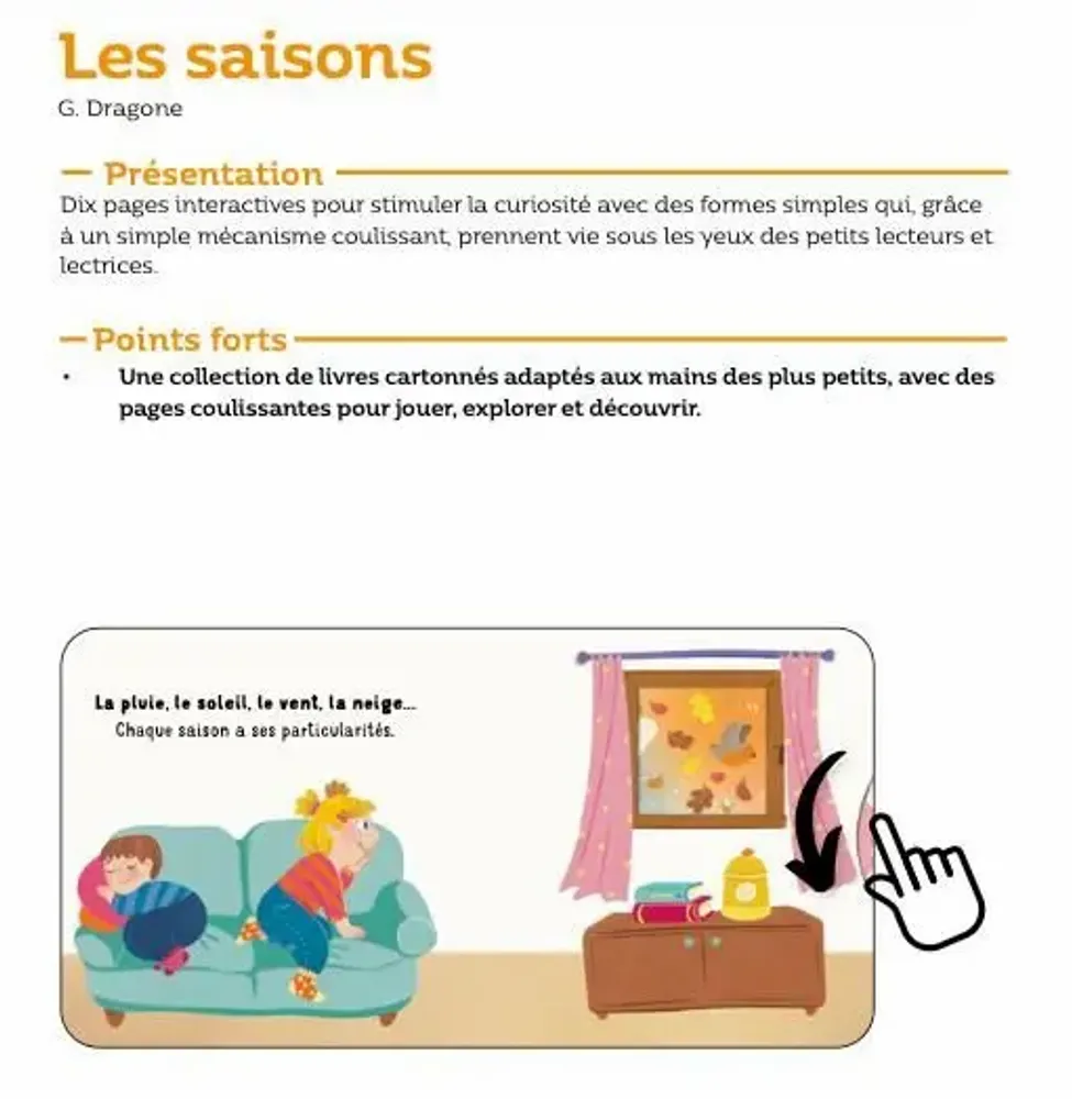 Loisirs créatifs pour enfant - NEW! Glisse & Découvre - Les Saisons - MYMOCHI BY NICI