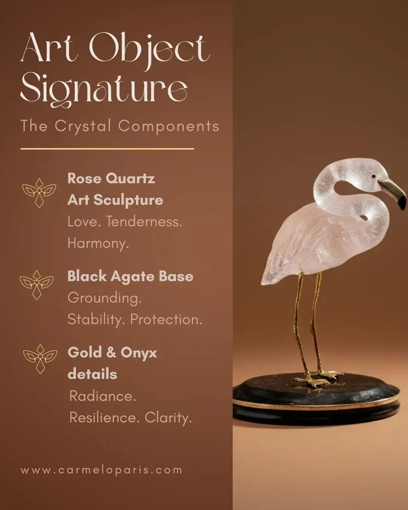 Sculptures, statuettes and miniatures - Blushes of the dunes Sculpture, Rose Quartz Art Object - CARMELO PARIS