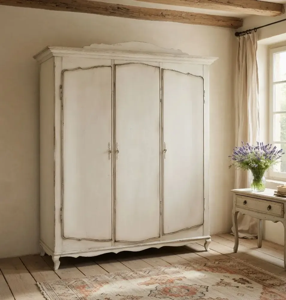 Armoires - PR903 - Armoire provinciale française à 3 portes - INTERIORS ITALIA