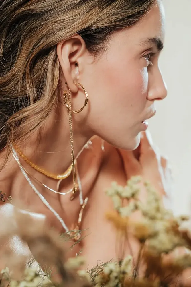 Jewelry - Spike Hoops Earrings - CÂPÂ JEWERLY