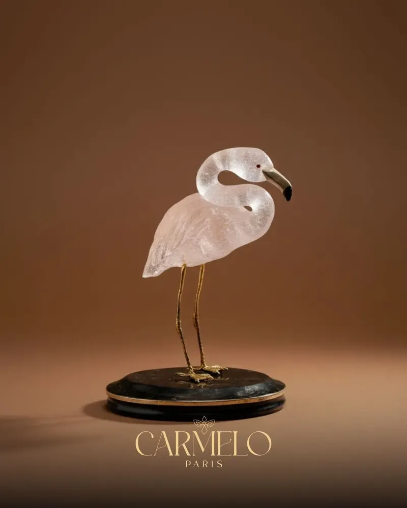 Sculptures, statuettes and miniatures - Blushes of the dunes Sculpture, Rose Quartz Art Object - CARMELO PARIS