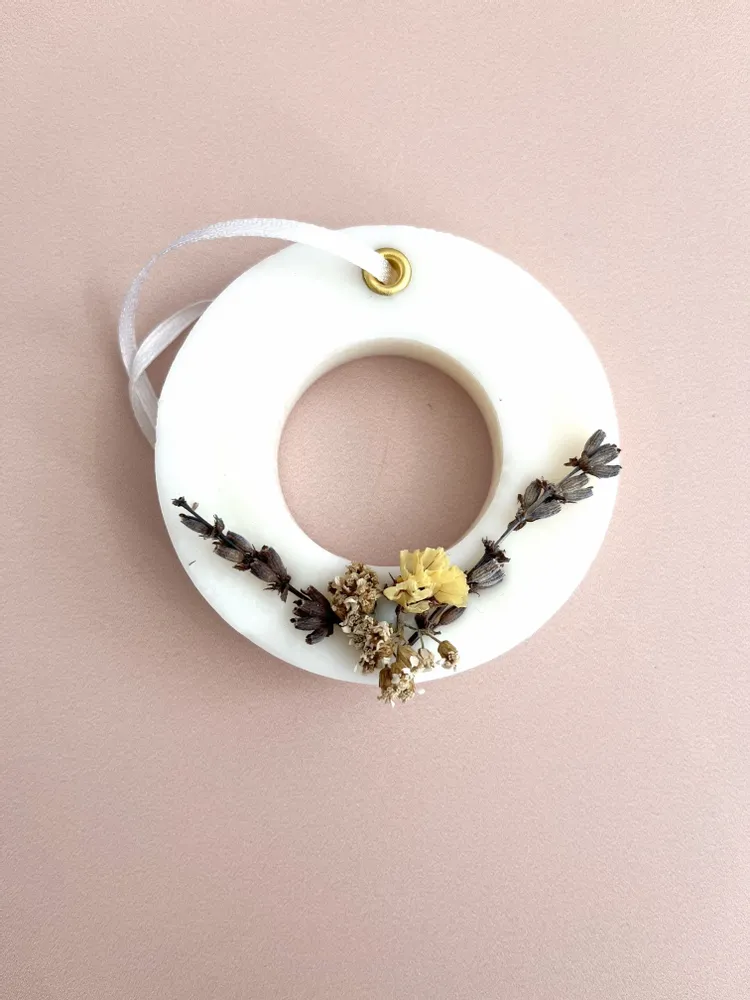 Home fragrances - Lavender Scented Wax Tablet – Round - ATELIER DALONG