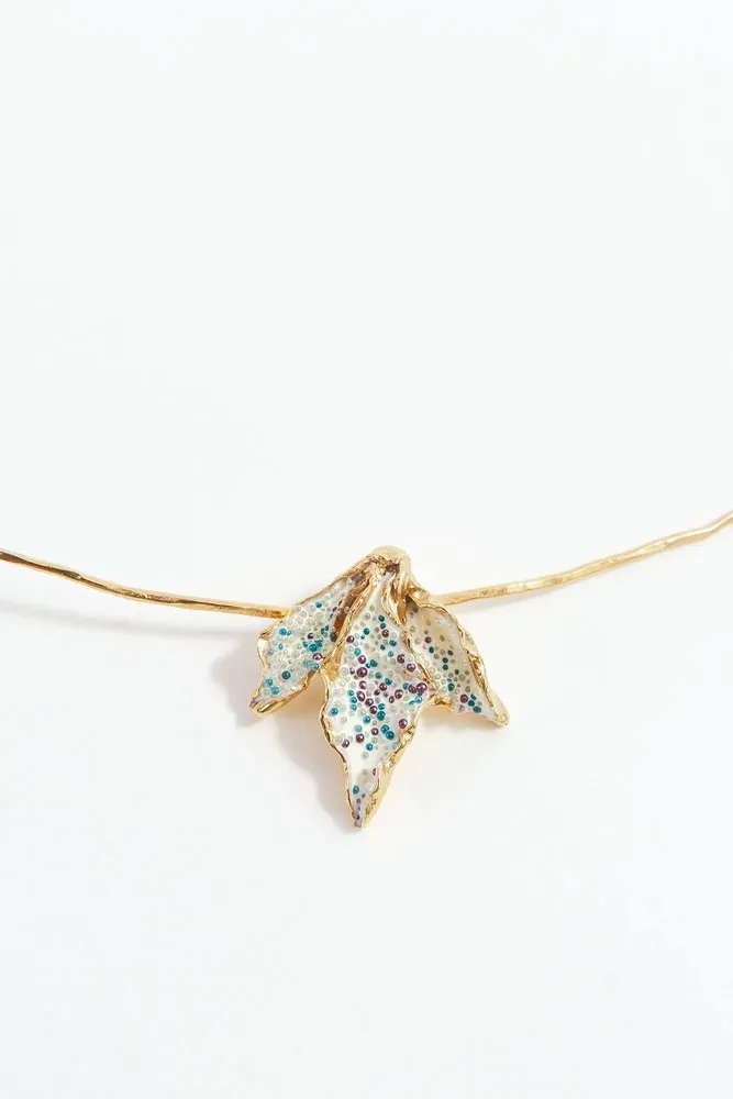 Jewelry - Mimosa Hoop necklace - CÂPÂ JEWERLY