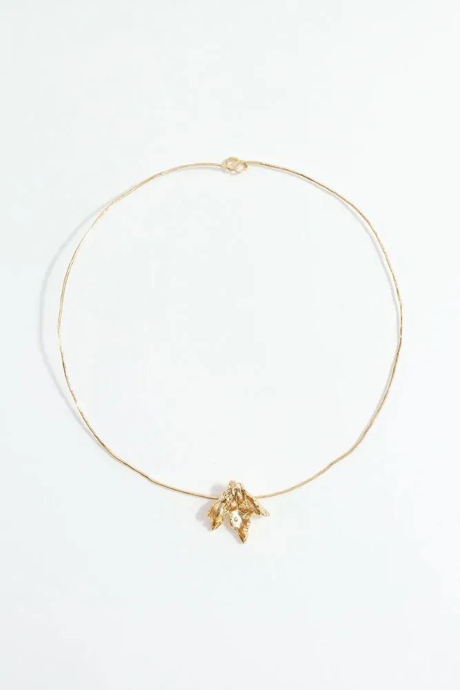 Jewelry - Mimosa Hoop necklace - CÂPÂ JEWERLY