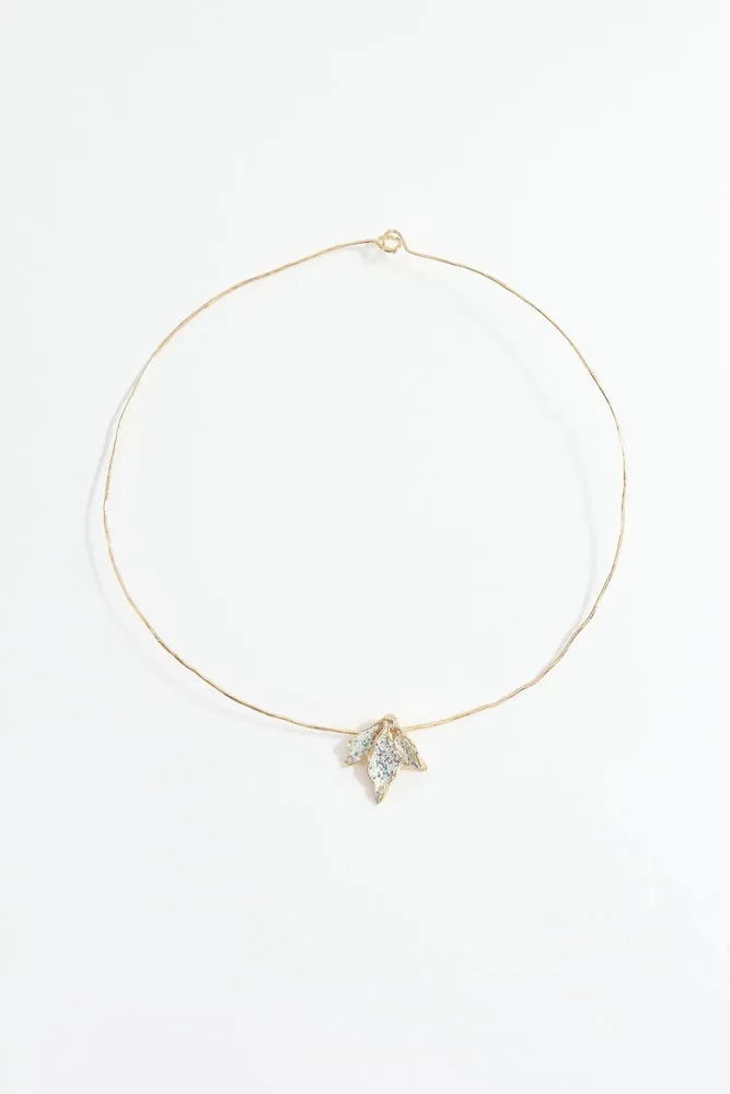 Jewelry - Mimosa Hoop necklace - CÂPÂ JEWERLY