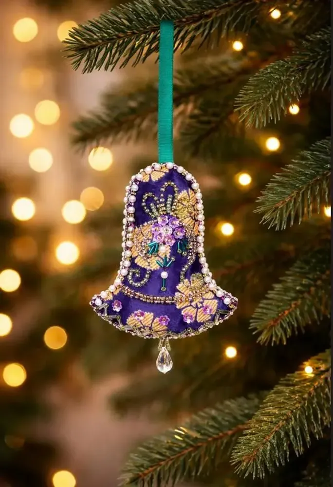 Guirlandes et boules de Noël - Cloche décorative écologique Cheer - I WAS A SARI
