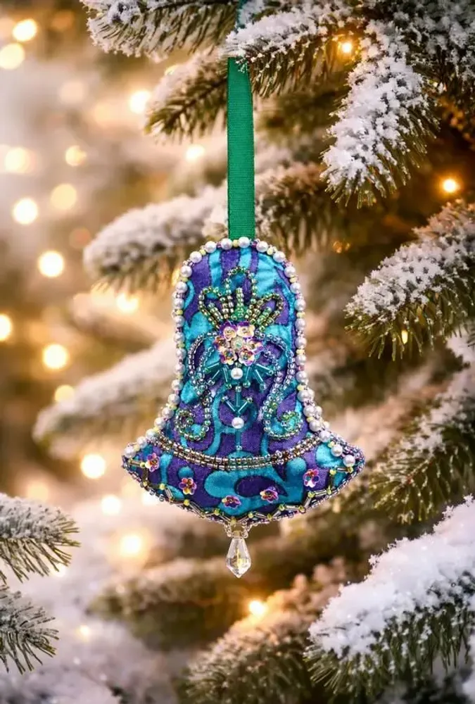 Guirlandes et boules de Noël - Cloche décorative écologique Cheer - I WAS A SARI