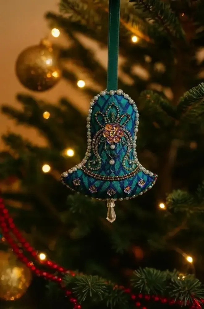 Guirlandes et boules de Noël - Cloche décorative écologique Cheer - I WAS A SARI