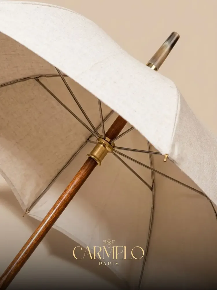 Design objects - Tiger’s Eye Crystal Art Parasol - CARMELO PARIS