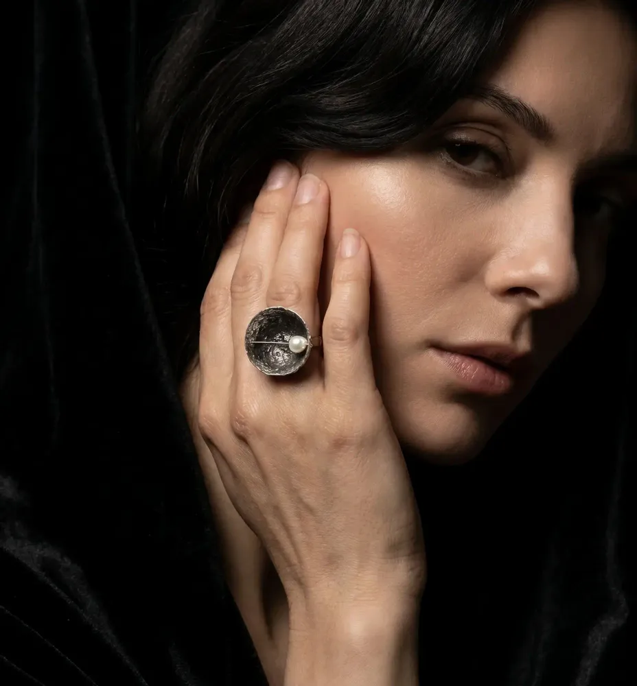 Jewelry - Balance Ring - V UNIQUENESS FINE GREEK JEWELRY