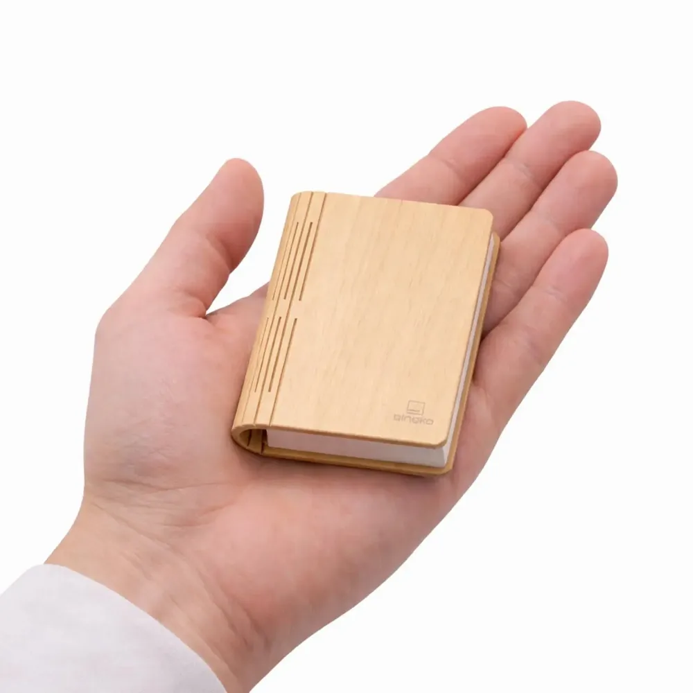 Lampes de table - Lampe à livres intelligente Super Mini, édition Palm, finition érable - GINGKO DESIGN