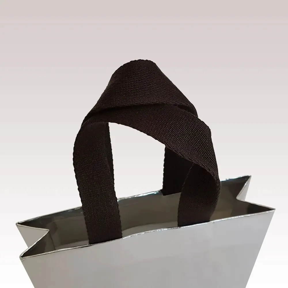 Sacs et cabas - Sac Papier Cordelières Luxe + Poignées Épaisses - LE SAC PUB SUR MESURE BY AIRIPLAST