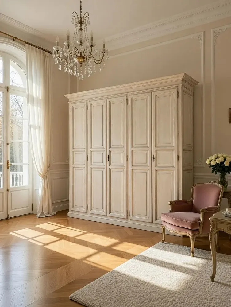 Wardrobe - "Gardenia" Wardrobe with 5 doors - INTERIORS ITALIA