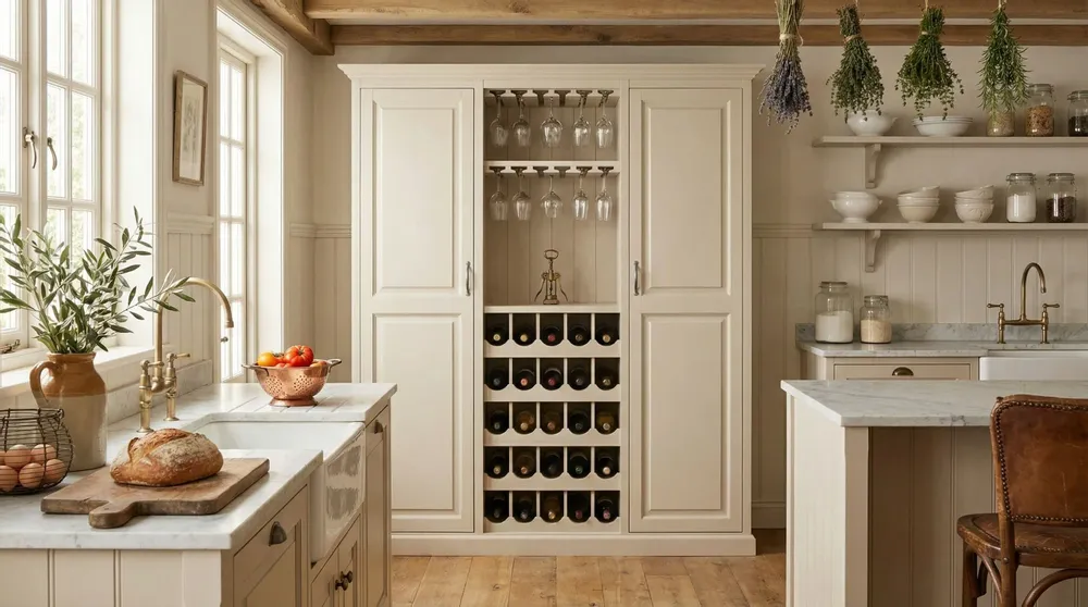 Storage boxes - Eyeglass kitchen unit - XO INTERIORS