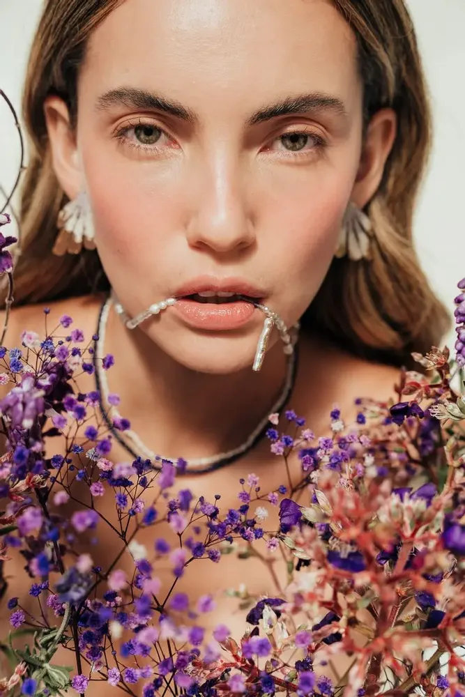 Bijoux - Collier en Perles de Pluorite - CÂPÂ JEWERLY