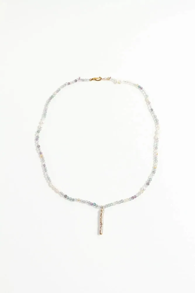 Bijoux - Collier en Perles de Pluorite - CÂPÂ JEWERLY