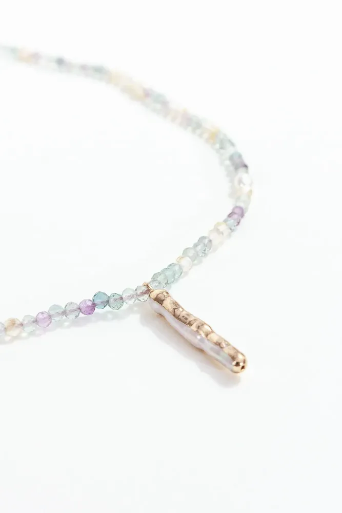 Bijoux - Collier en Perles de Pluorite - CÂPÂ JEWERLY