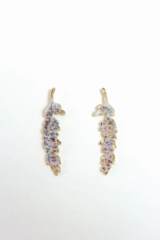 Bijoux - Boucles d'oreilles Lavande - CÂPÂ JEWERLY