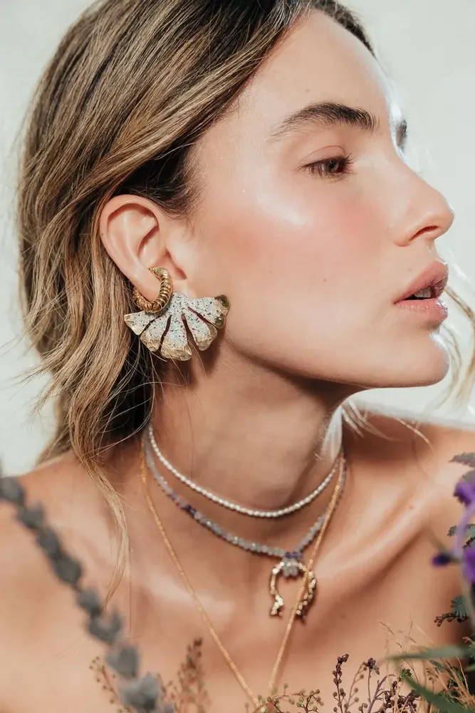 Bijoux - Earcuff couronne de laurier - CÂPÂ JEWERLY