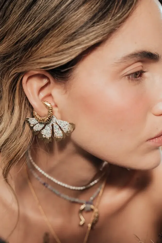 Bijoux - Earcuff couronne de laurier - CÂPÂ JEWERLY