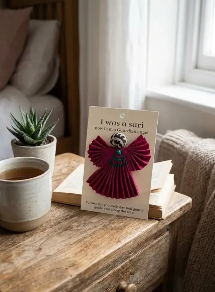 Guirlandes et boules de Noël - Décoration de Noël durable en forme d'ange gardien - I WAS A SARI