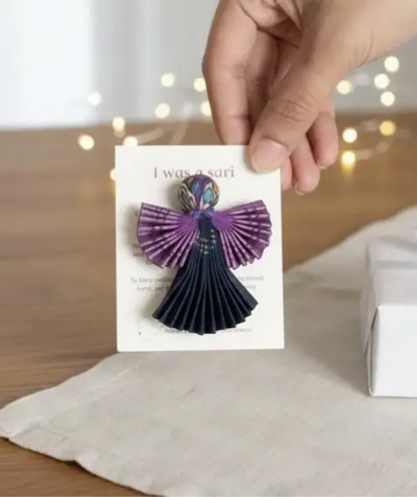 Guirlandes et boules de Noël - Décoration de Noël durable en forme d'ange gardien - I WAS A SARI