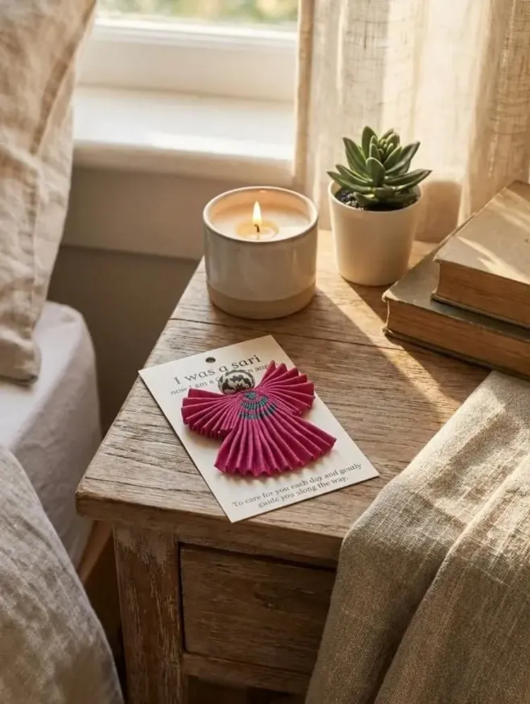 Guirlandes et boules de Noël - Décoration de Noël durable en forme d'ange gardien - I WAS A SARI