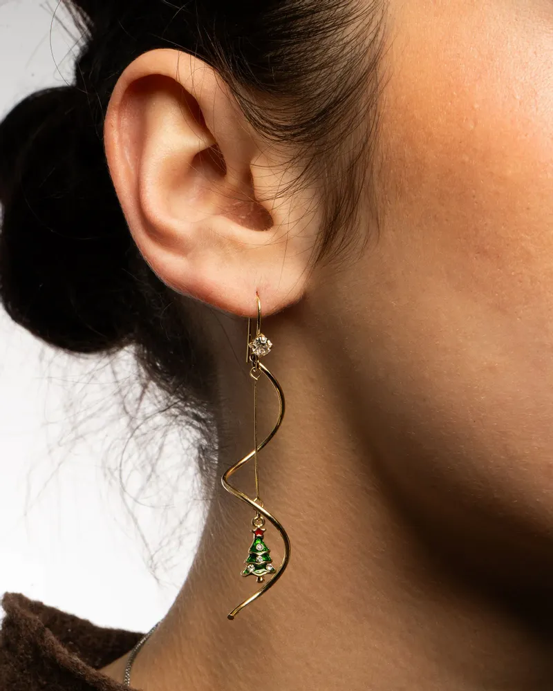 Jewelry - Christmas earrings - SNAZZY SANTA APS