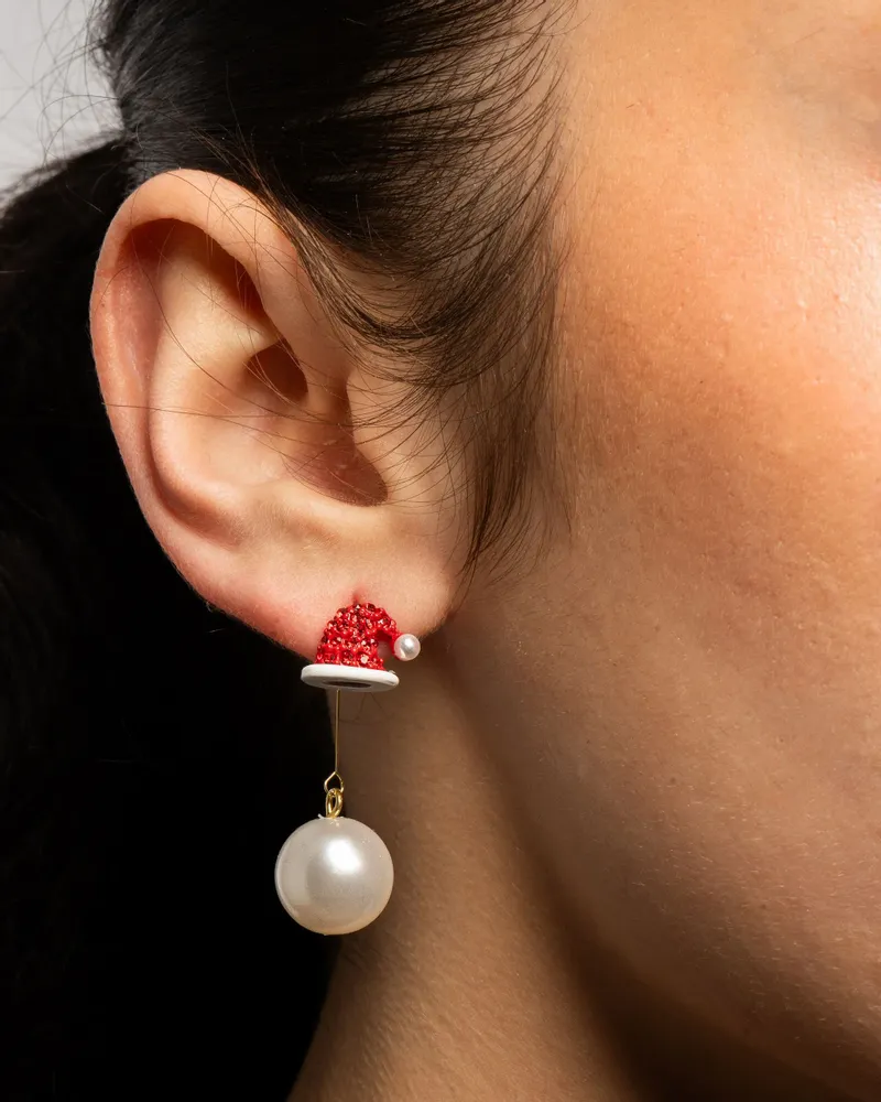 Jewelry - Christmas earrings - SNAZZY SANTA APS