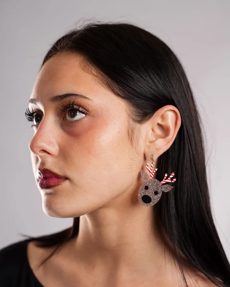 Jewelry - Christmas earrings - SNAZZY SANTA APS