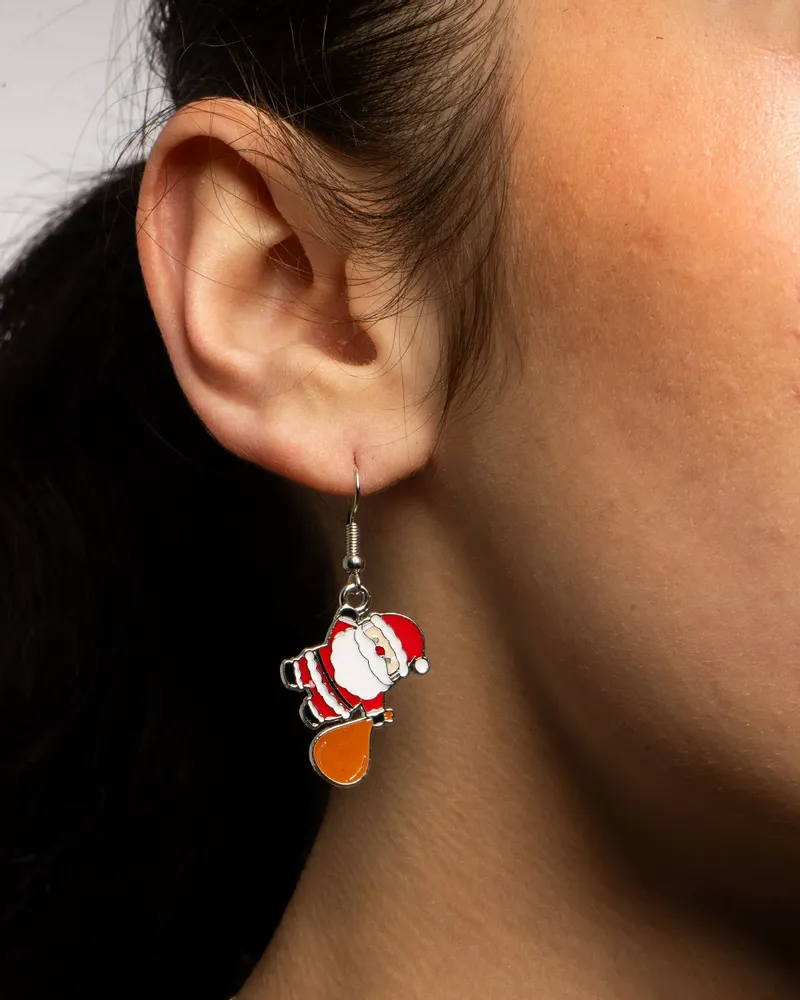 Jewelry - Christmas earrings - SNAZZY SANTA APS