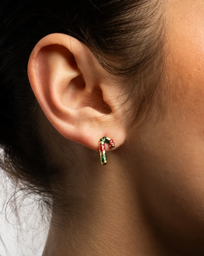 Jewelry - Christmas earrings - SNAZZY SANTA APS