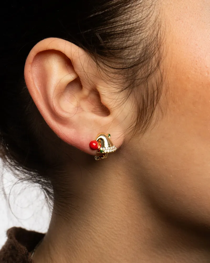 Jewelry - Christmas earrings - SNAZZY SANTA APS