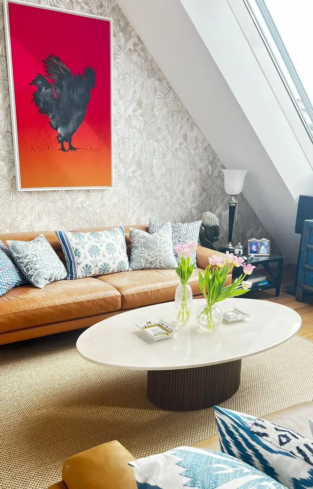 Tables de jardin - Valleyra - Table basse - Marbre Crema - 140X80X40cm - STONE VALLEY