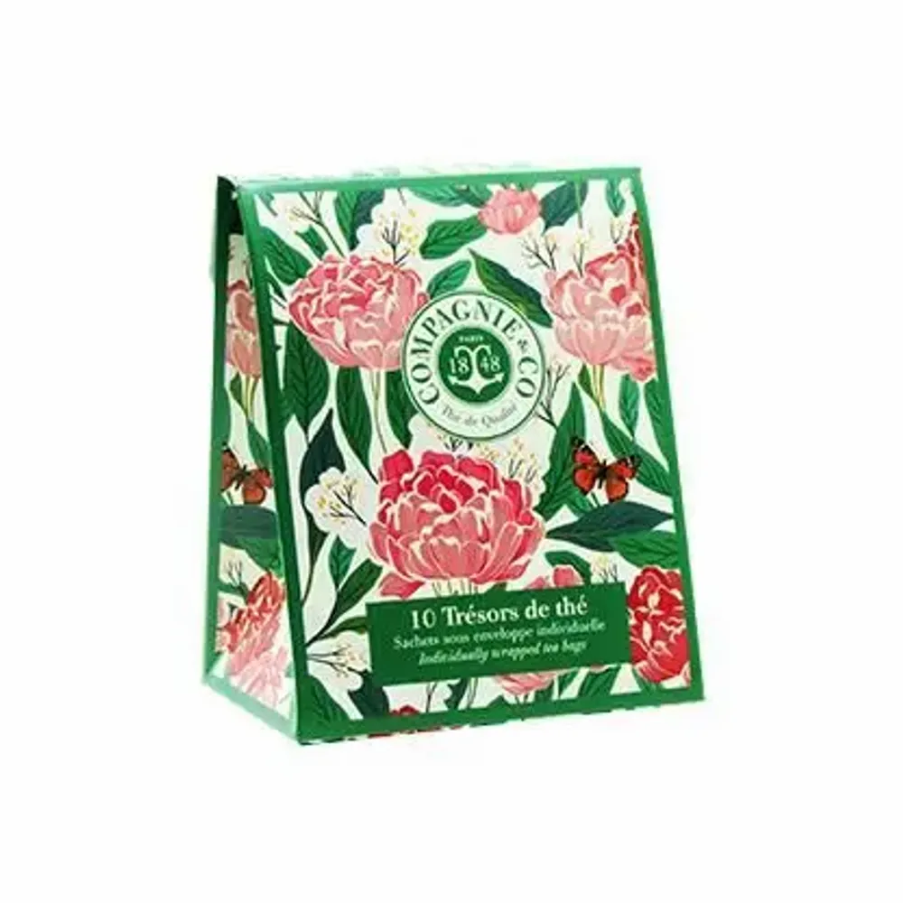 Café et thé - Pochette 10 Trésors de thé - THÉS COMPAGNIE & CO