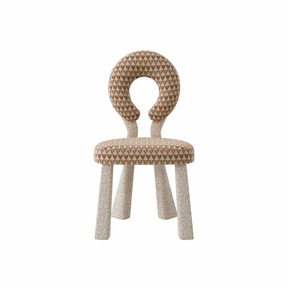 Chairs - Mary Dining Chair with Upholstered legs by Ottiu - OTTIU