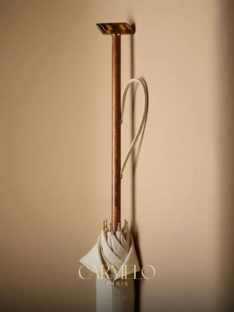 Design objects - Tiger’s Eye Crystal Art Parasol - CARMELO PARIS